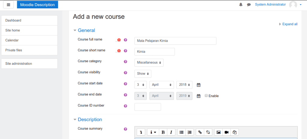 Moodle surgu