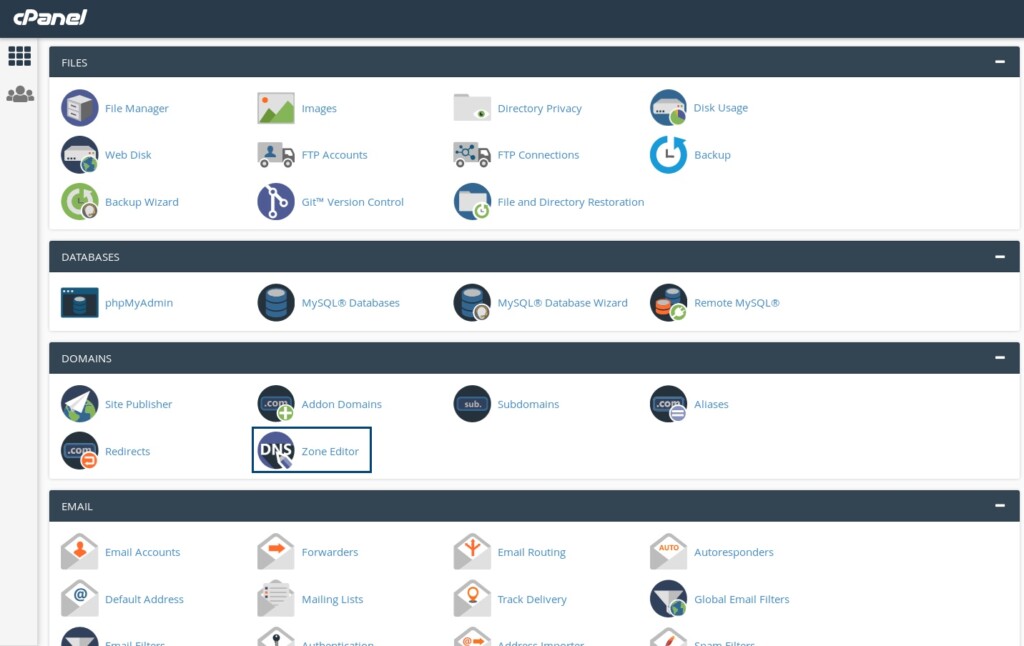 Cara Setting DNS cPanel